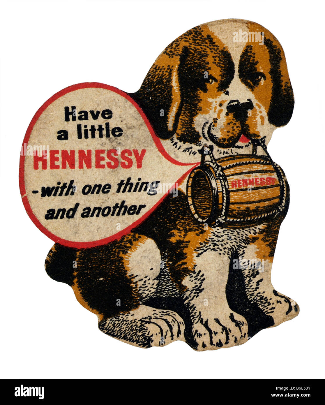 haben Sie ein wenig Hennessy mit einem Ding und einem anderen Stockfoto