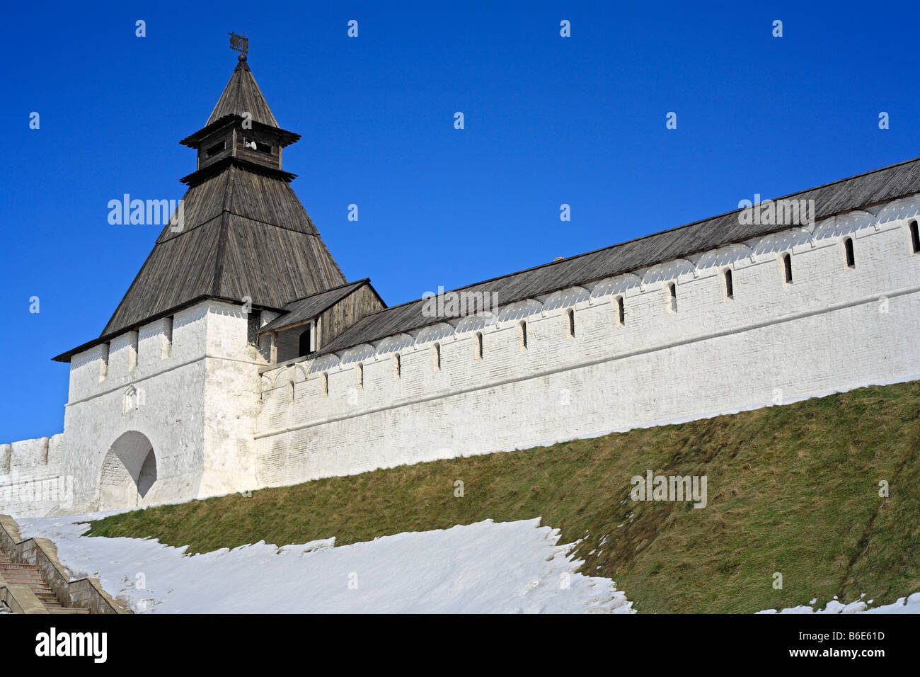 Kazan Kremlin, UNESCO-Weltkulturerbe, Tatarstan, Russland Stockfoto