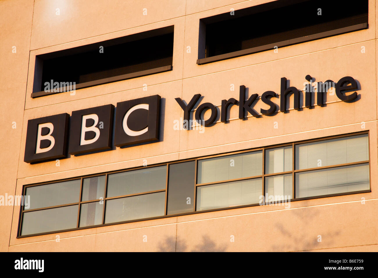 BBC Yorkshire an Quarry Hill Leeds in West Yorkshire England Stockfoto