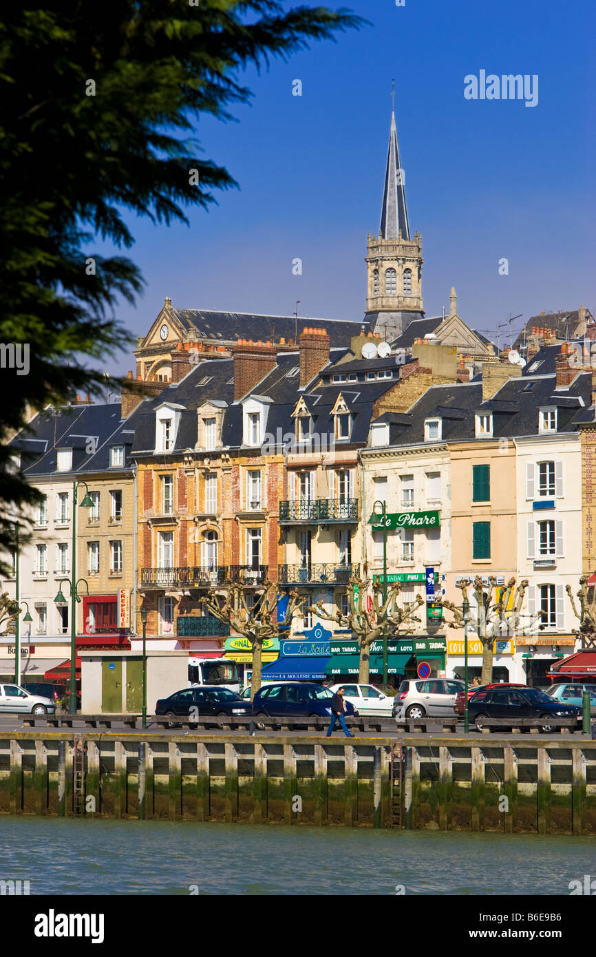 Trouville-sur-Mer Stadt, Region Calvados, Normandie, Frankreich Stockfoto