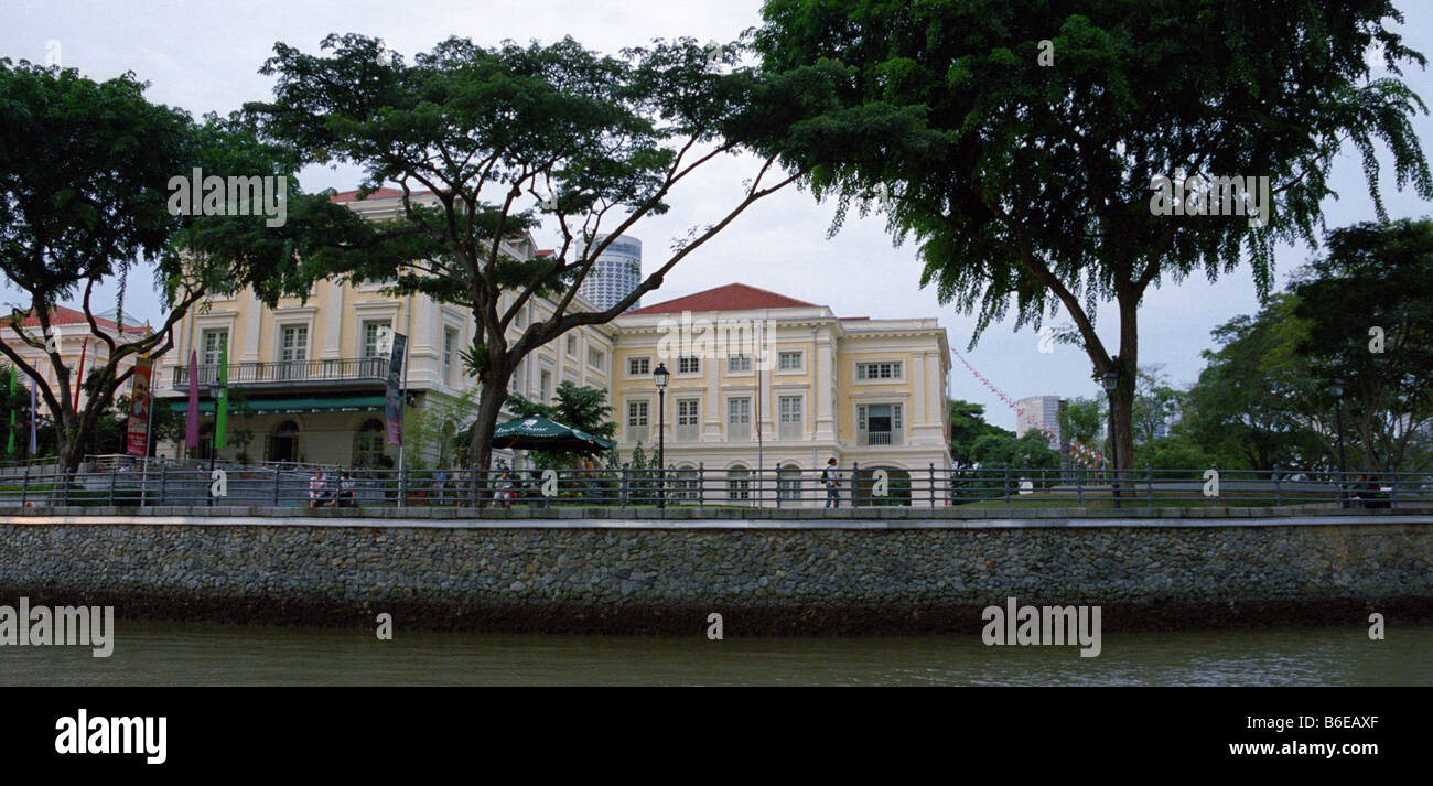 Museum für asiatische Kulturen, Singapore River, Singapur Stockfoto