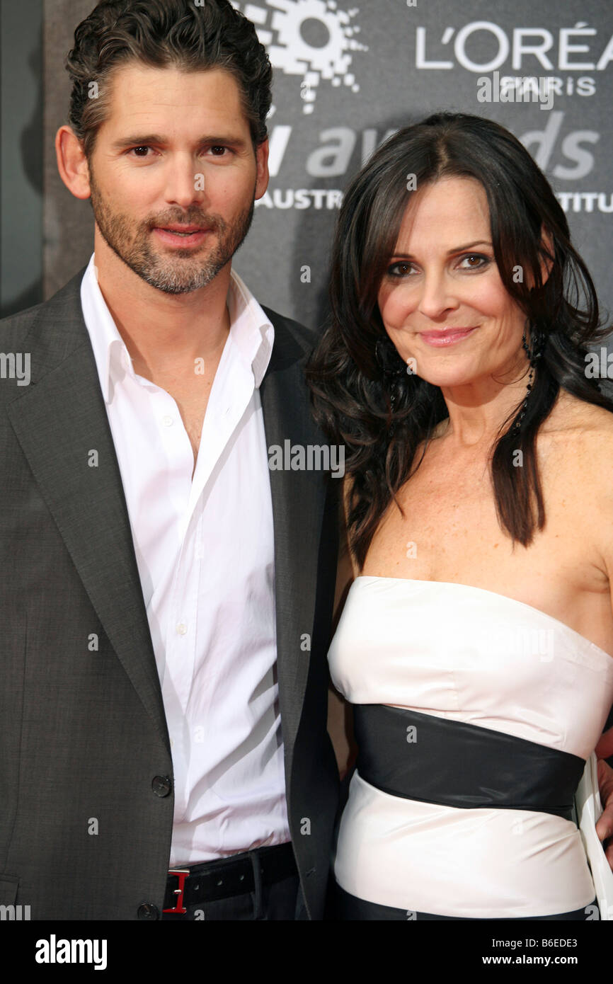 Eric Bana und Rebecca Gleeson bei den l ' Oreal 2008 AFI Awards in Melbourne, Australien Stockfoto