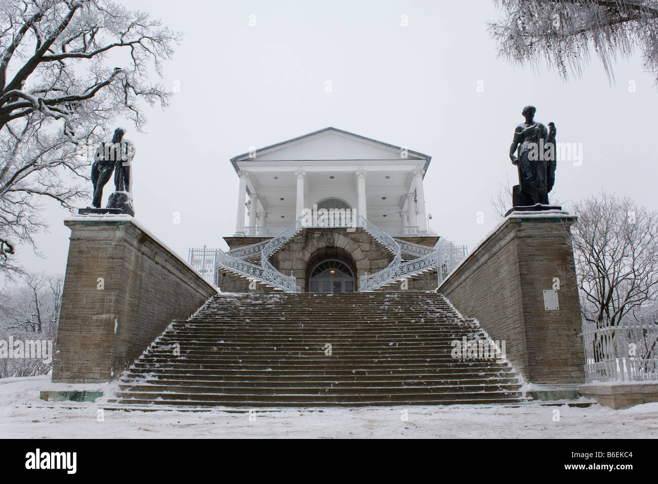 Der Cameron-Galerie, Puschkin (Zarskoje Selo), Russland. Stockfoto