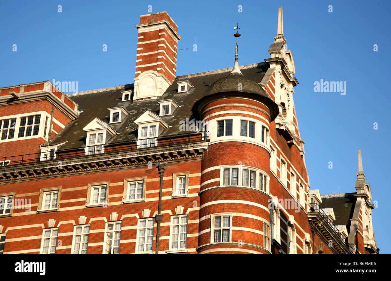 Alten New Scotland Yard, London (Detail) Stockfoto