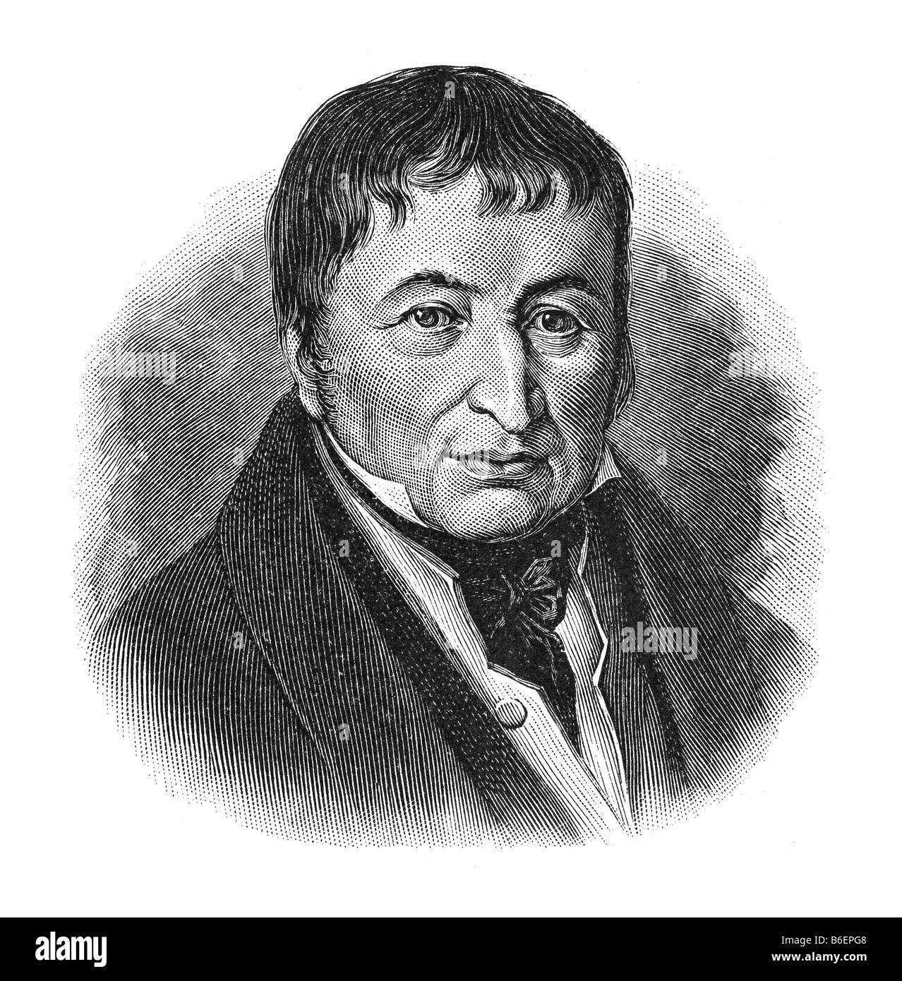 Johann Friedrich Gottlob Koenig, 17. April 1774 Eisleben - 17. Januar 1833 Oberzell in der Nähe von Würzburg Stockfoto