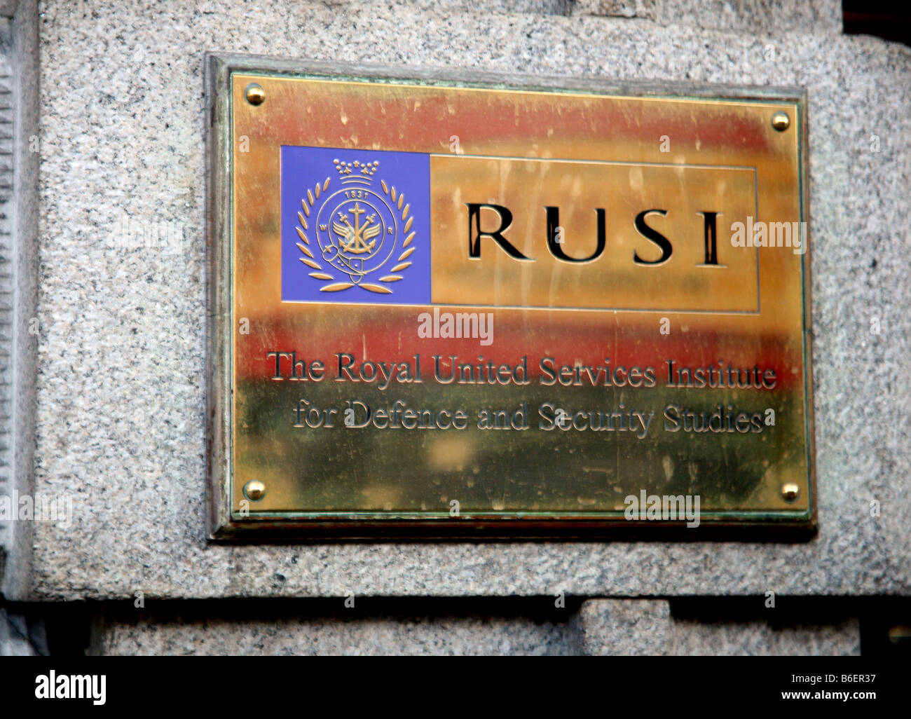 RUSI, Whitehall, London Stockfoto