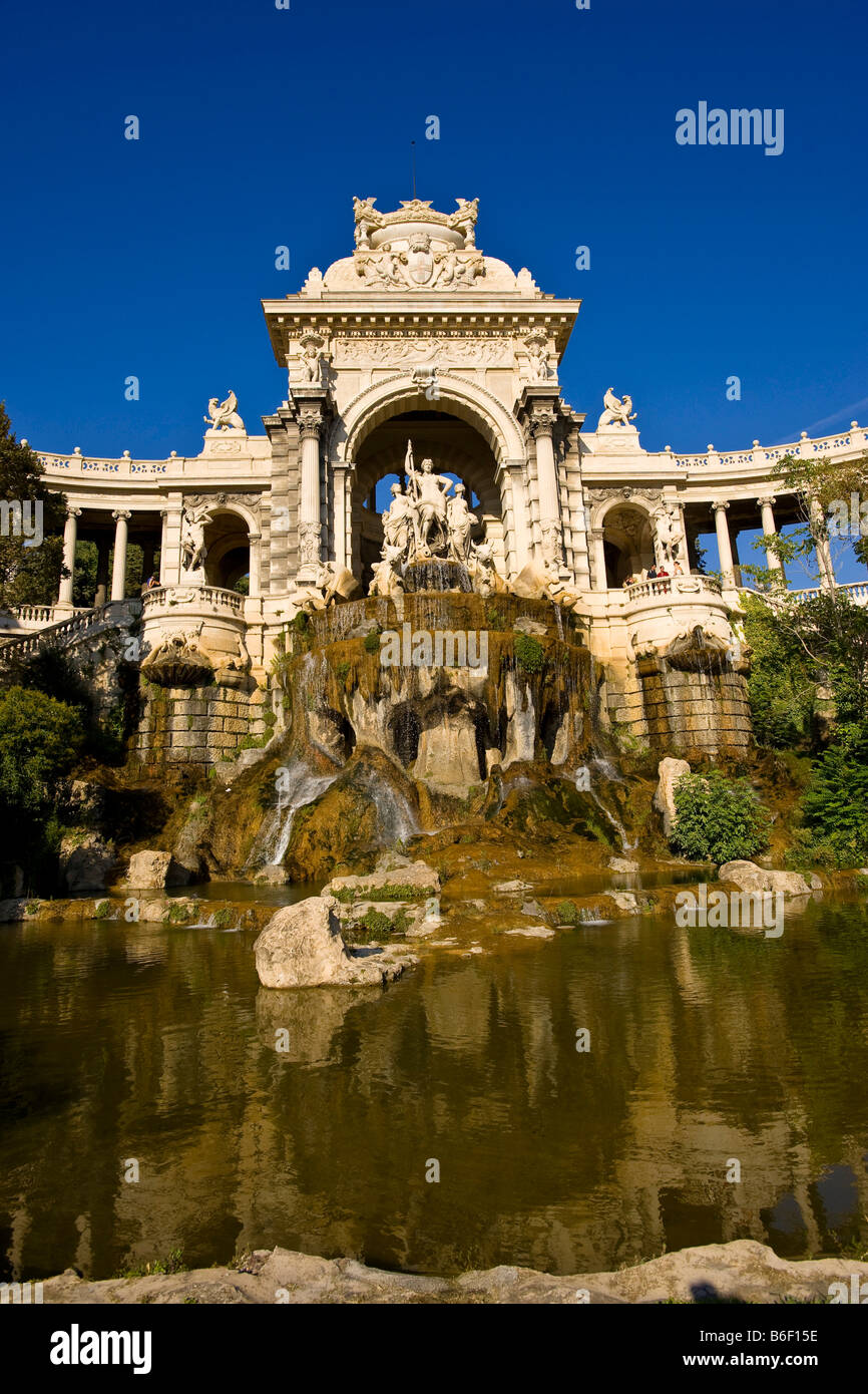 Palais Longchamp, Marseille, Provence Cote d ' Azur, Frankreich, Europa Stockfoto