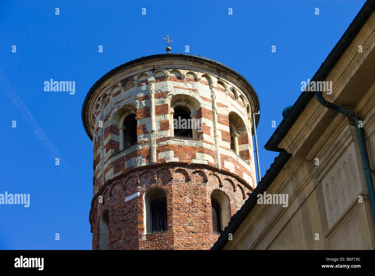 Torre Rossa, Asti, Piemont, Italien, Europa Stockfotografie Alamy