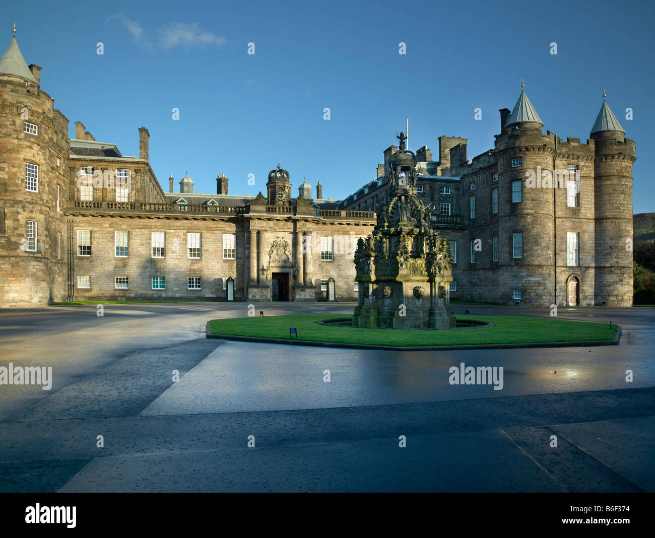 Holyroodhouse Palace Edinburgh Stockfoto