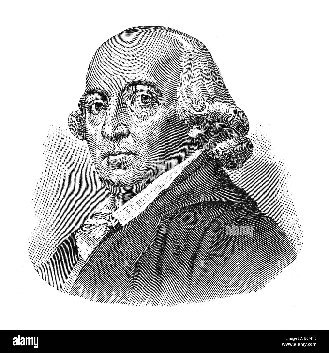 Johann Gottfried von Herder, Geadelt 1802, 25. August 1744 in Tannenberg, Ostpreußen - 18. Dezember 1803 in Weimar Stockfoto