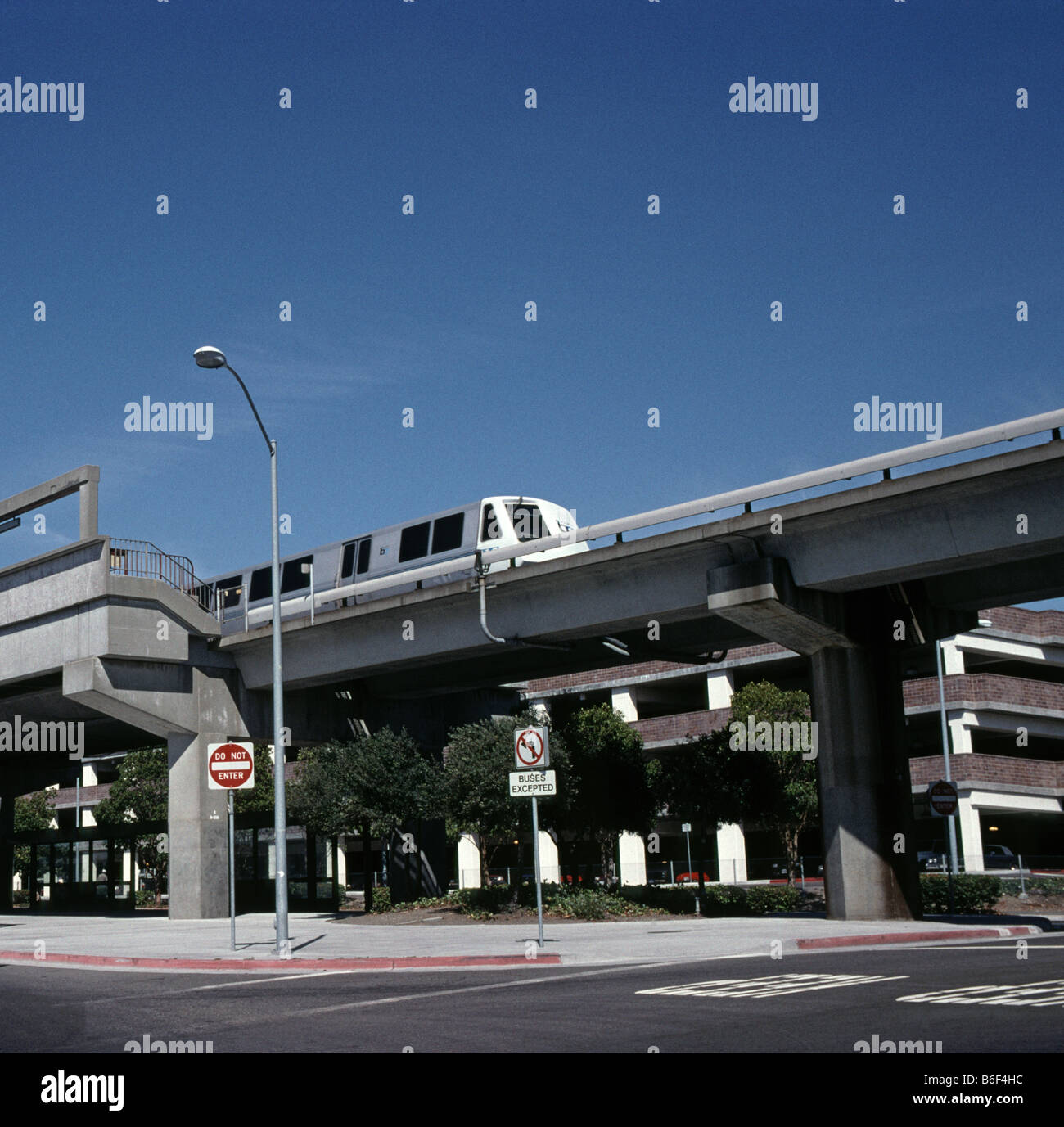 BART Bay Area Rapid Transit San Francisco Bay Area, Kalifornien USA Stockfoto