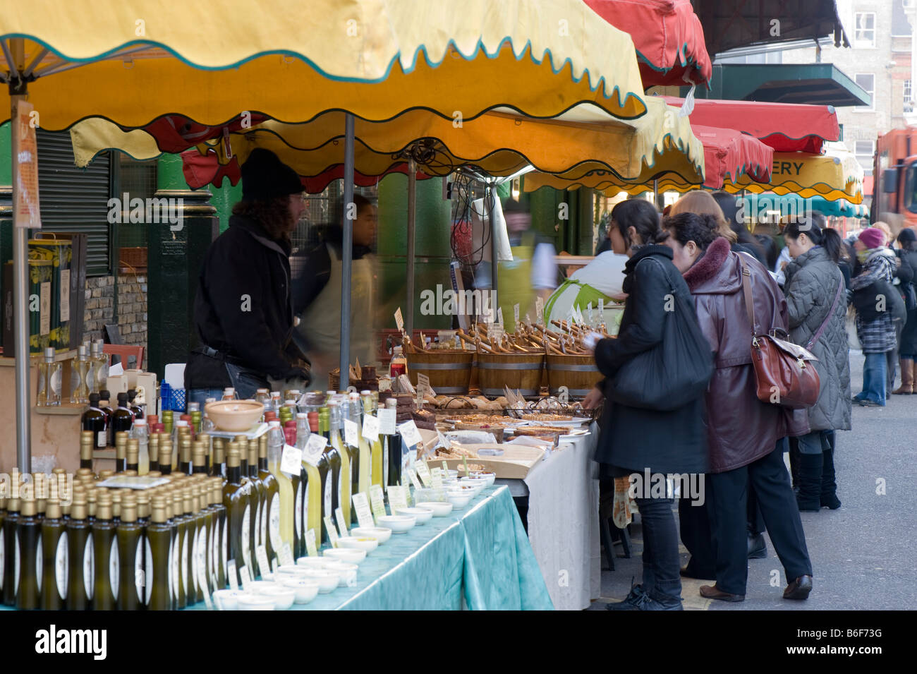 Borough Market SE1 London Vereinigtes Königreich Stockfoto