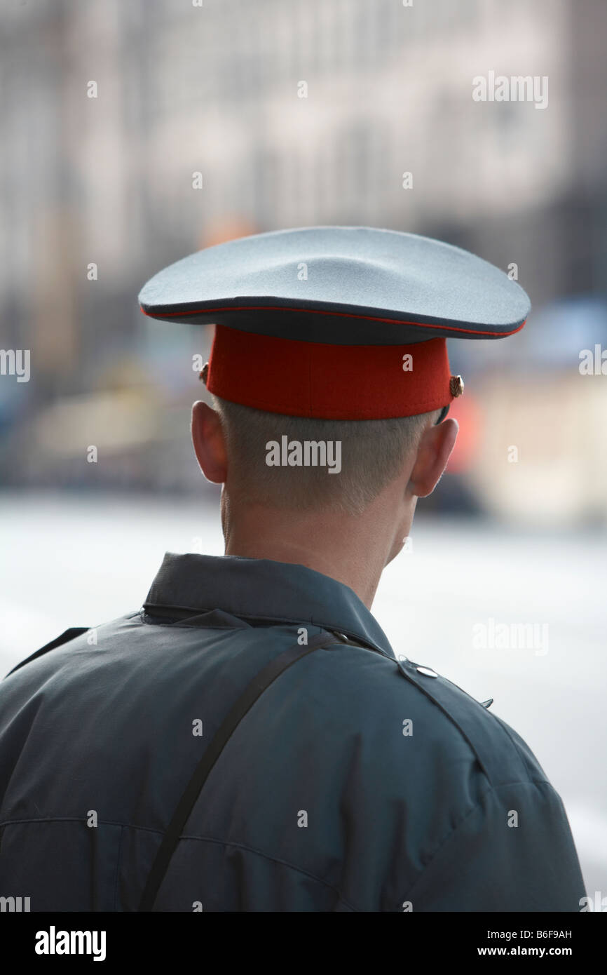 Russische Militär während Tag Siegesfeier, Moskau-Russland Stockfoto