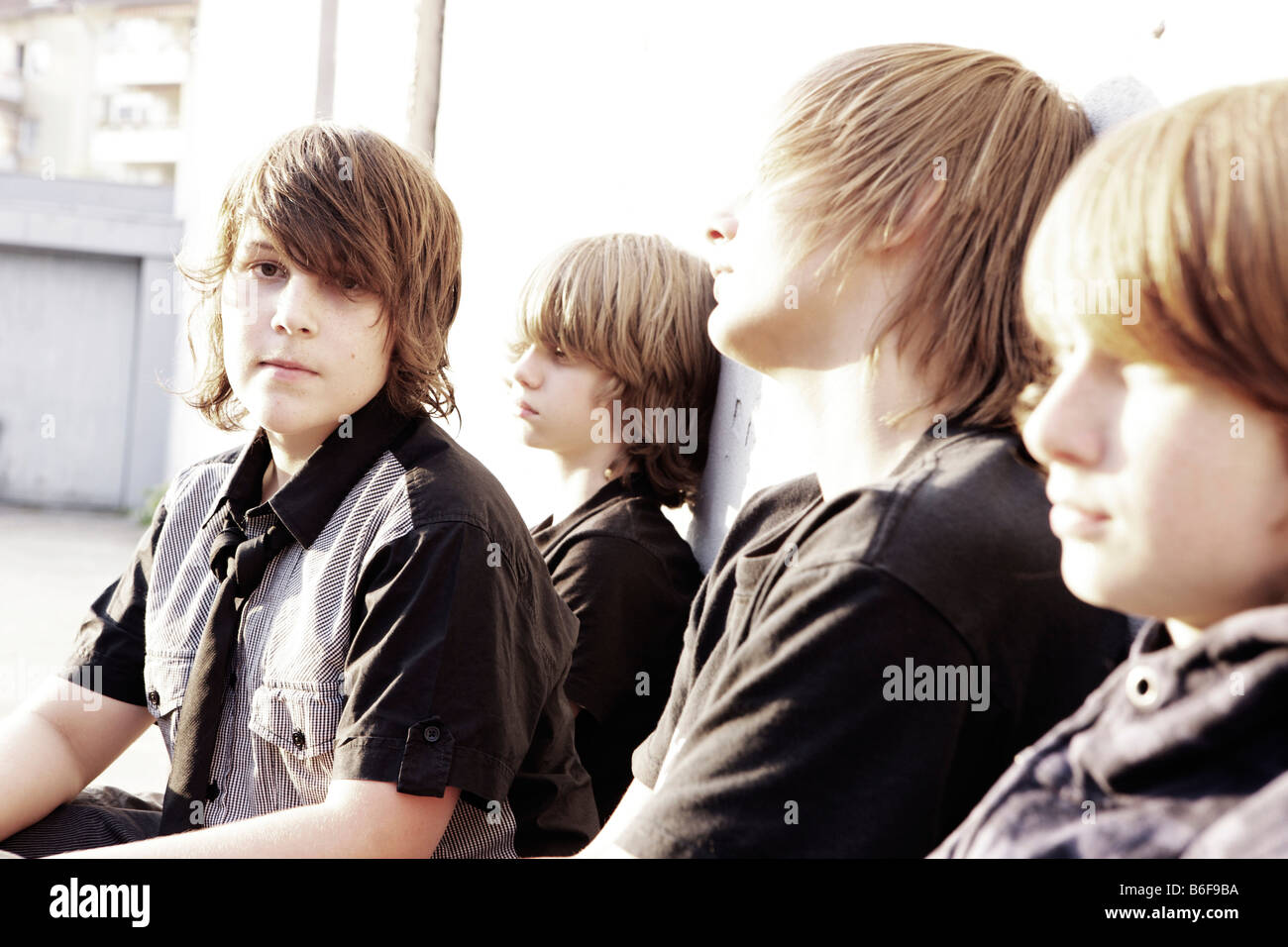 Backyard Backyards Exterior Stockfotos und -bilder Kaufen - Alamy