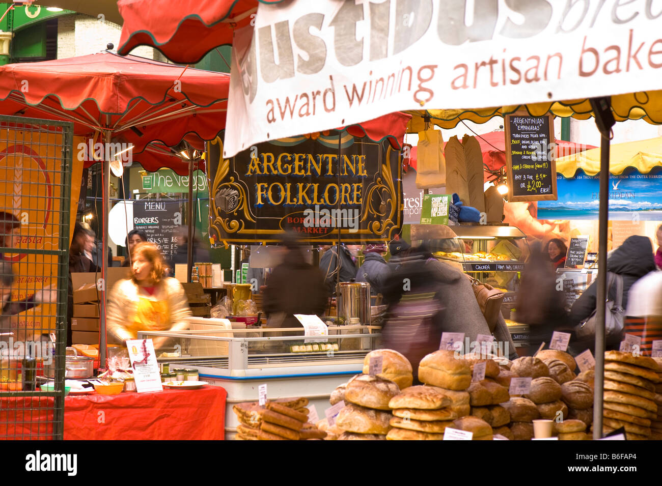 Borough Market SE1 London Vereinigtes Königreich Stockfoto
