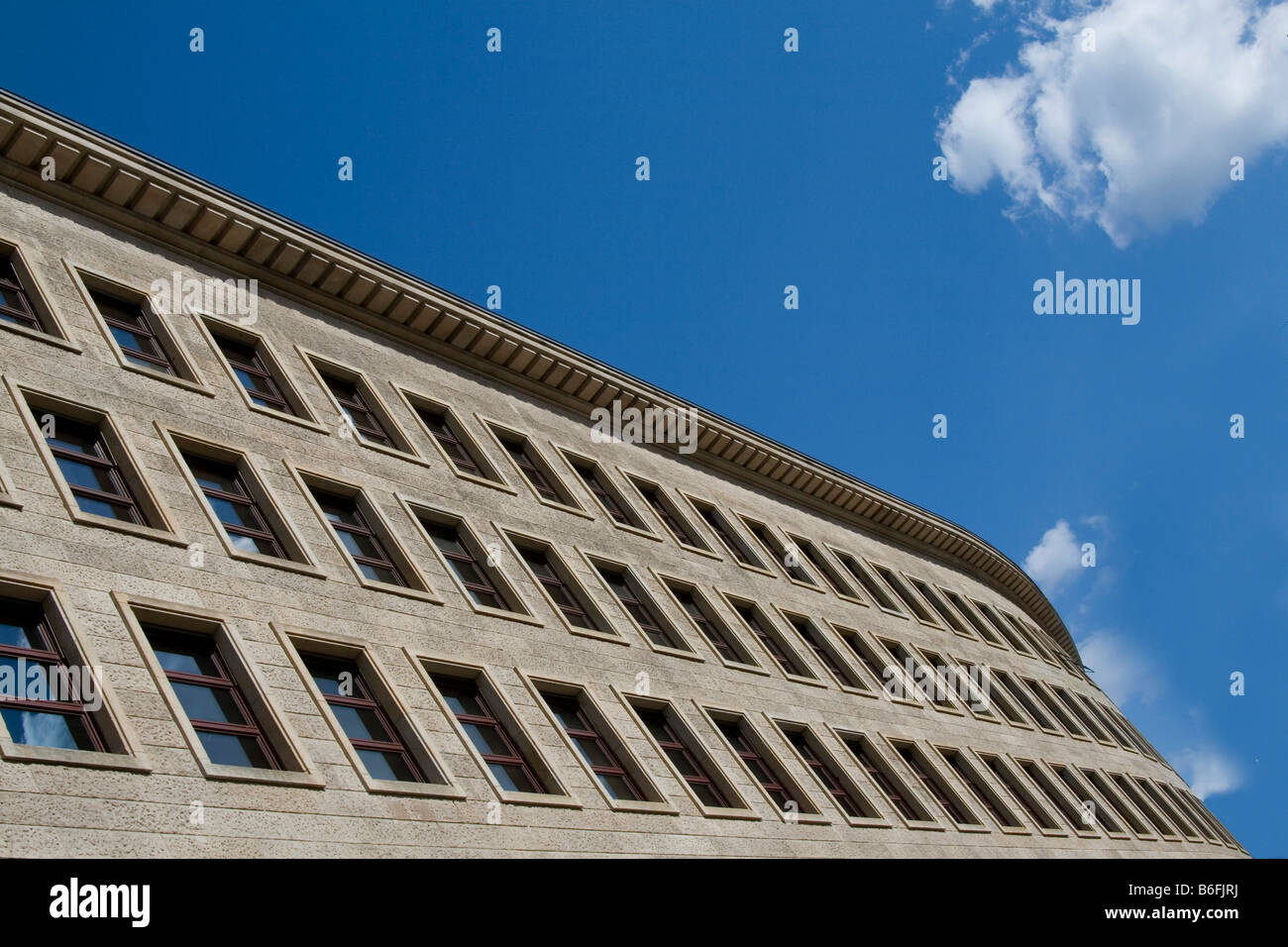 Bürogebäude, Teilansicht, Berlin, Deutschland, Europa Stockfoto