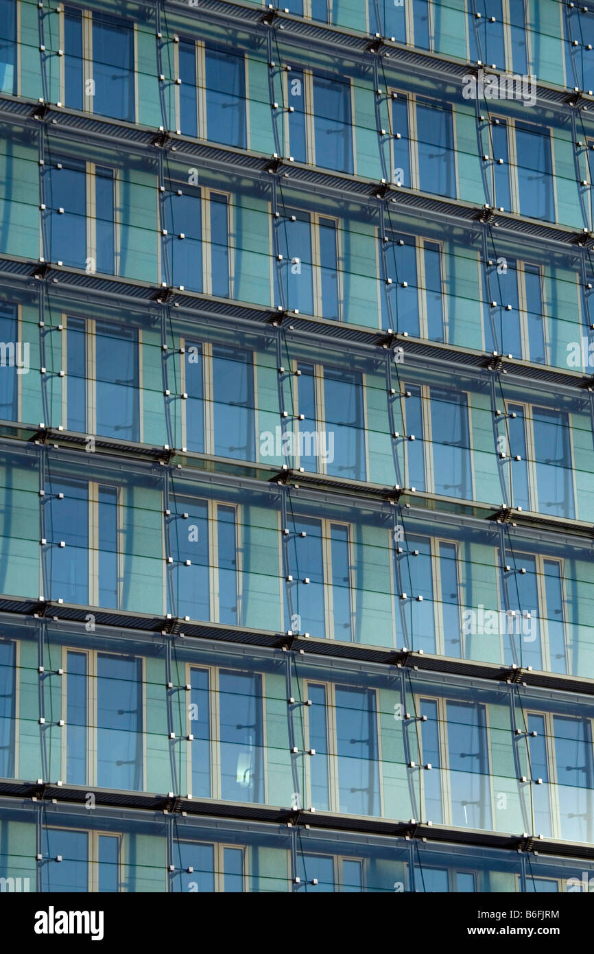 Büro Fassade, Potsdamer Platz, Berlin, Deutschland, Europa Stockfoto