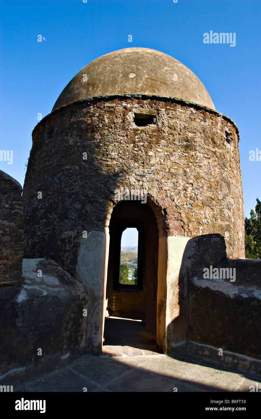 Fasiladas Palast, königliche Gehege, Gondar, Äthiopien, Afrika Stockfoto