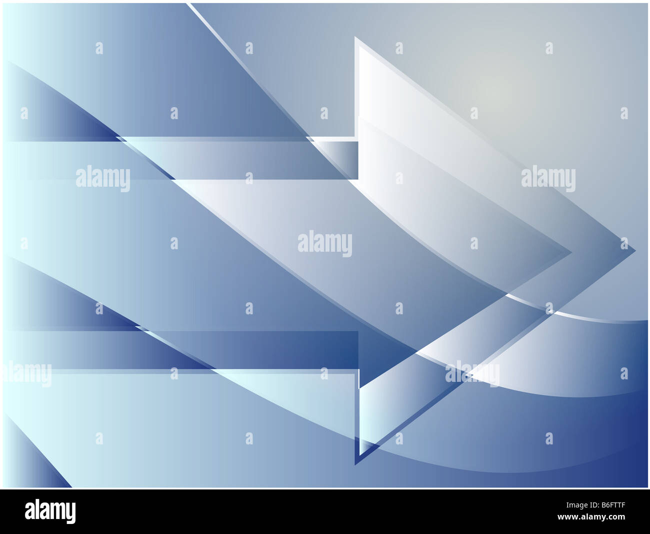 Vorwärts bewegen Pfeile rechts Design-Darstellung Stockfoto