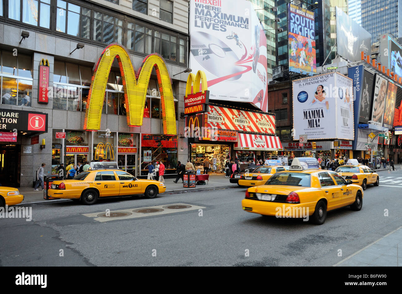 Broadway Manhattan New York USA Stockfoto