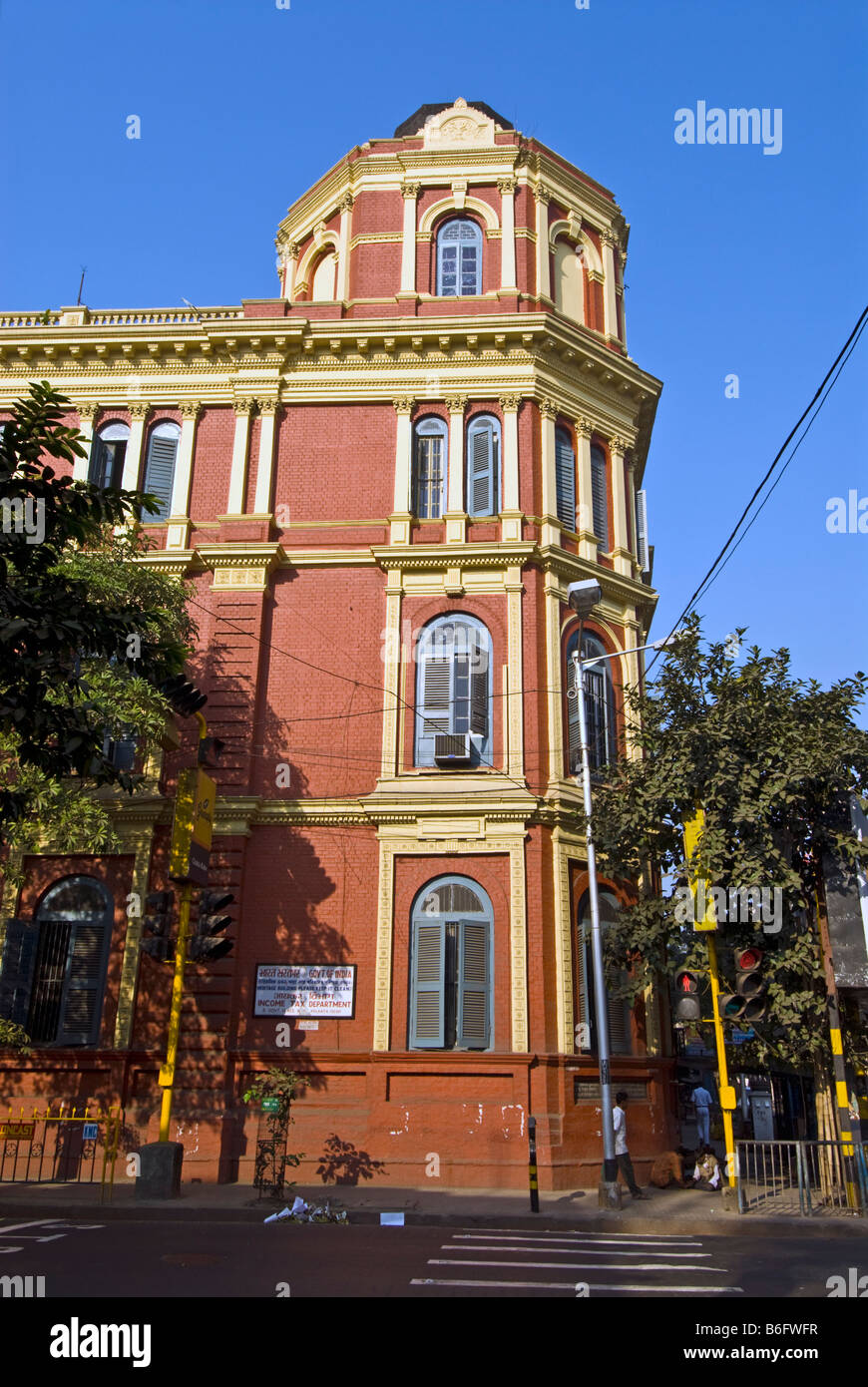 Regierung von Indien Einkommen Steuer Gebäude auf Dalhousie Square, Kolkata Stockfoto