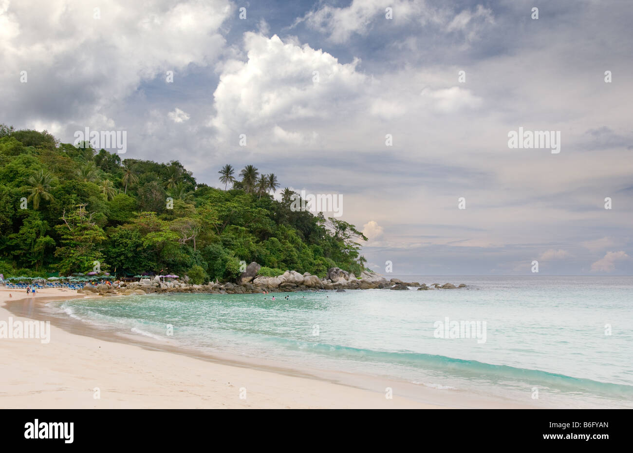 Kata Beach Thailand Stockfoto