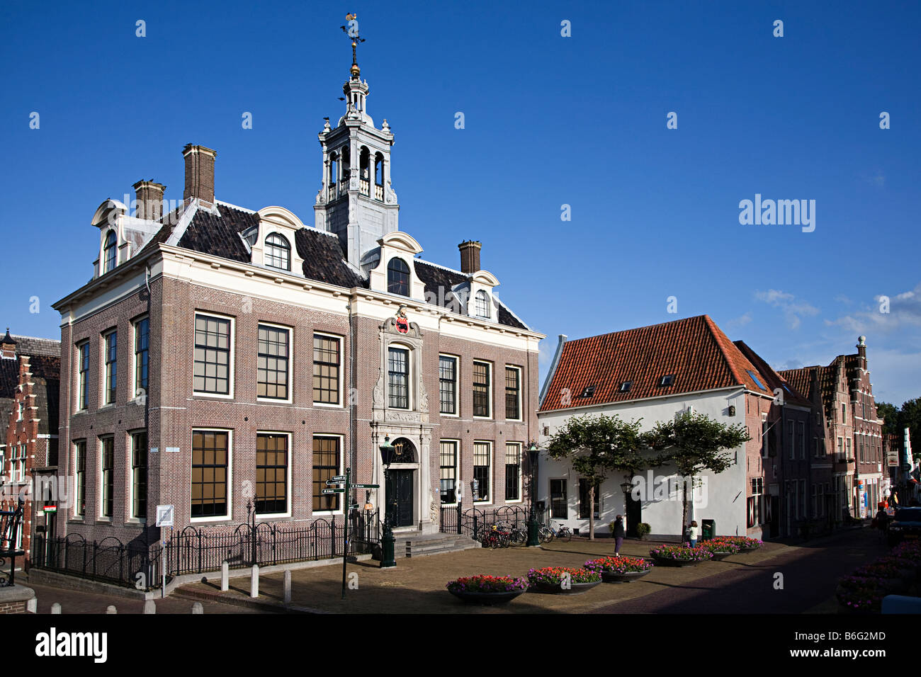 Rathaus Edam Holland Stockfoto