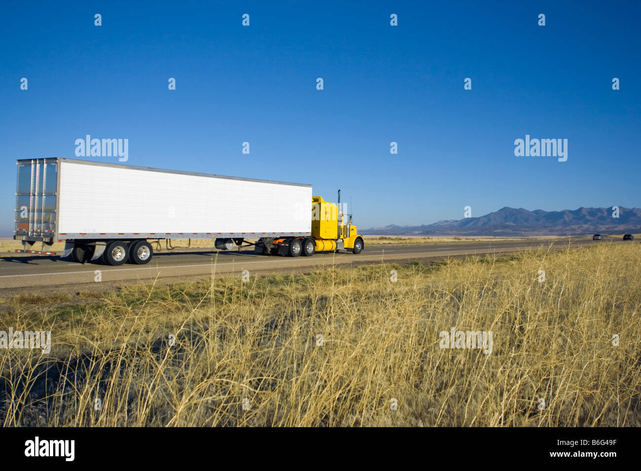Sattelschlepper Stockfoto Sattelschlepper Stockfoto