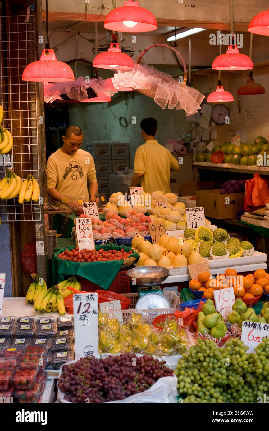 Markt Shop in Causeway Bay, Hong Kong, China Stockfoto
