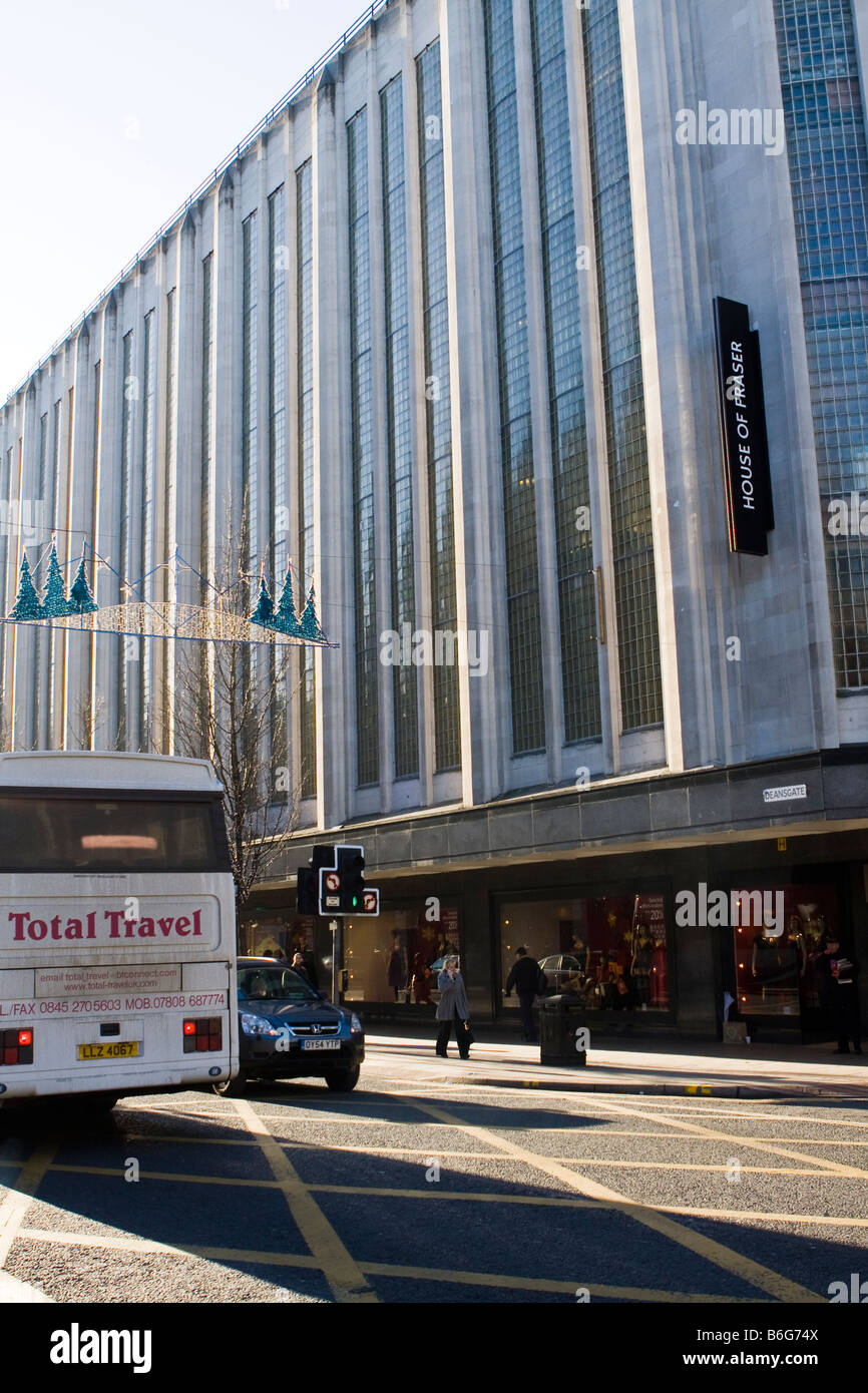 Kendal Milne Kaufhaus am Deansgate Manchester jetzt bekannt als House of Fraser Stockfoto