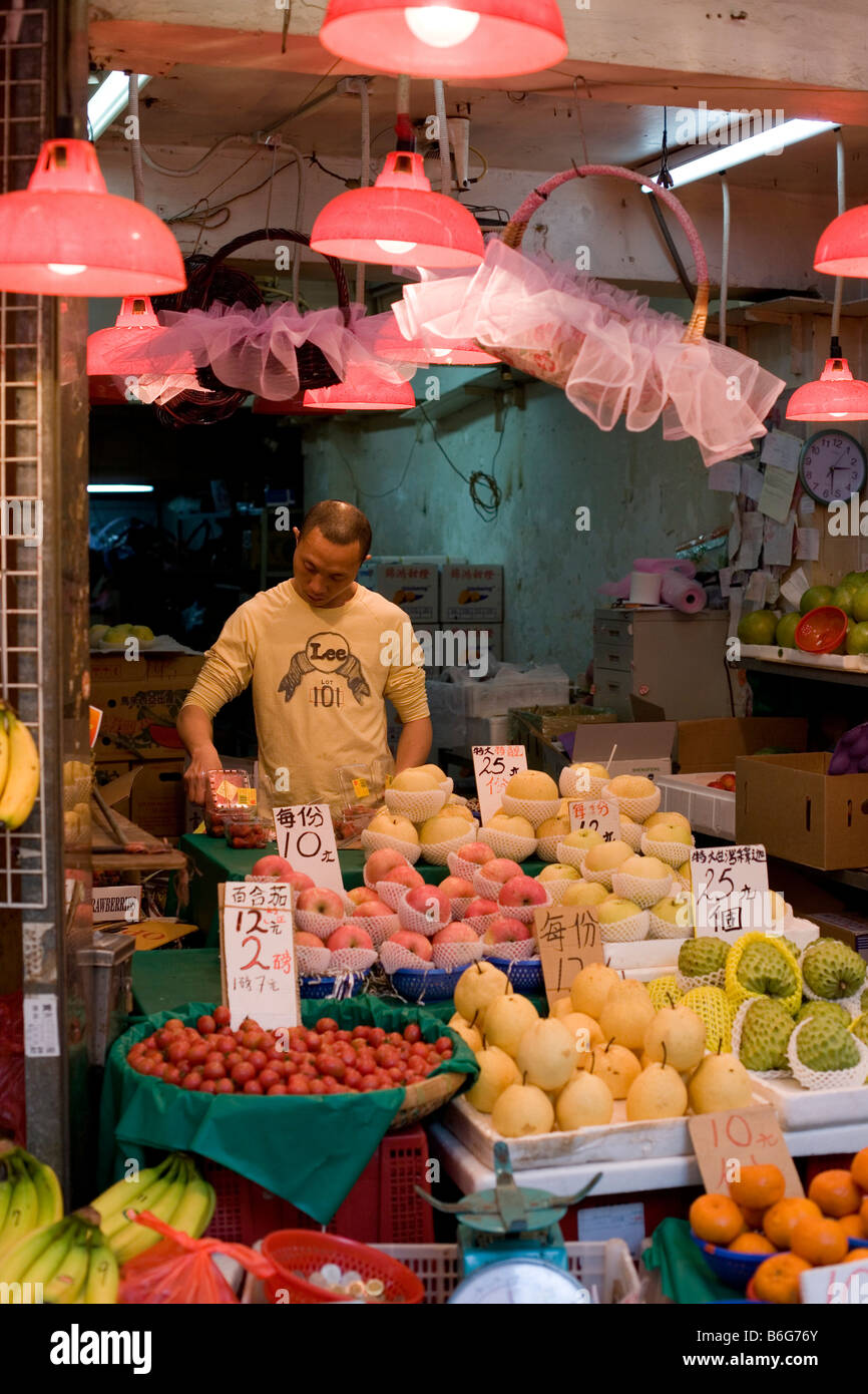 Markt Shop in Causeway Bay, Hong Kong, China Stockfoto