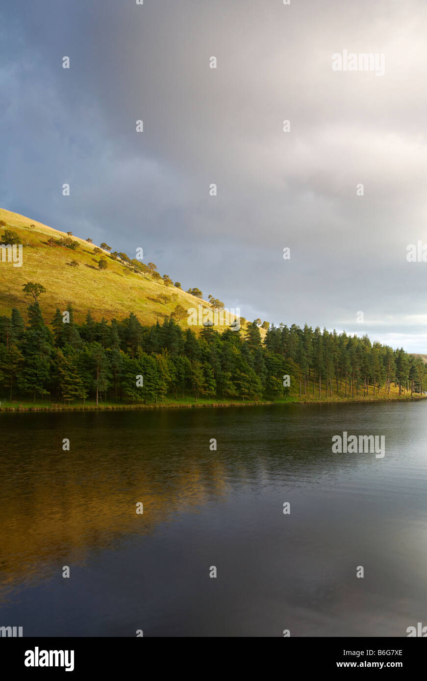 Obere Derwent Valley Derbyshire Peak District Stockfoto