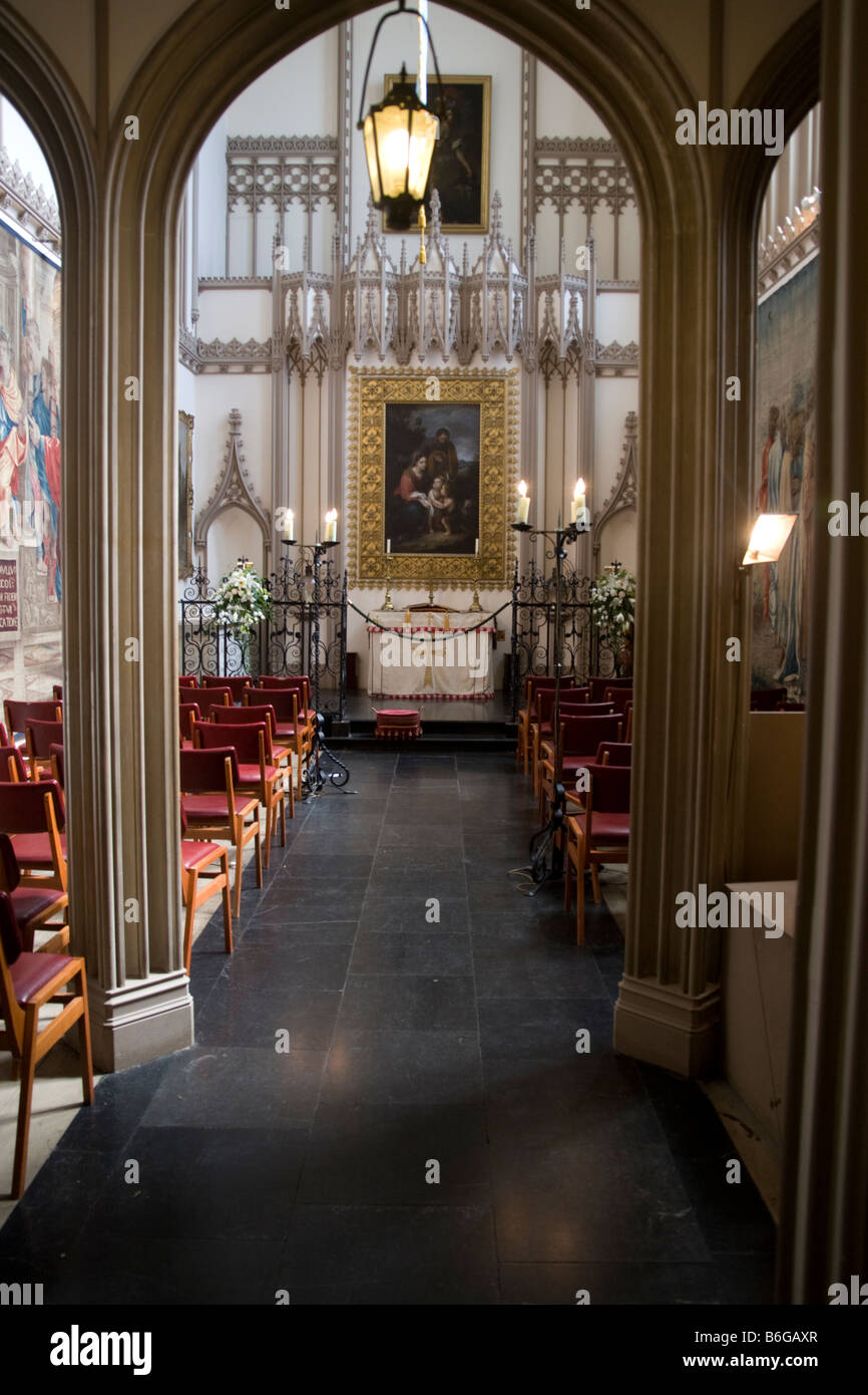 Kapelle In Belvoir Castle Leicestershire England
