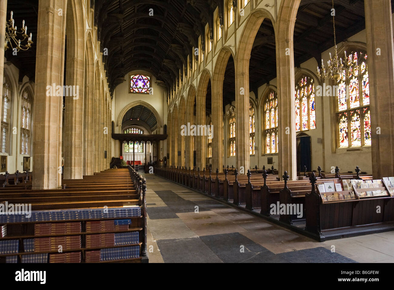 in St. Marys Kirche in Bury St Edmunds, Suffolk, UK Stockfoto