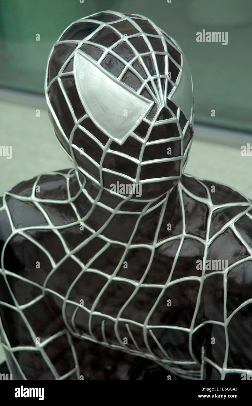 Maske Gesicht Kopf Porträt Spider-Man Romanfigur Comics Marvel Comics  Superhelden spiderman Stockfotografie - Alamy