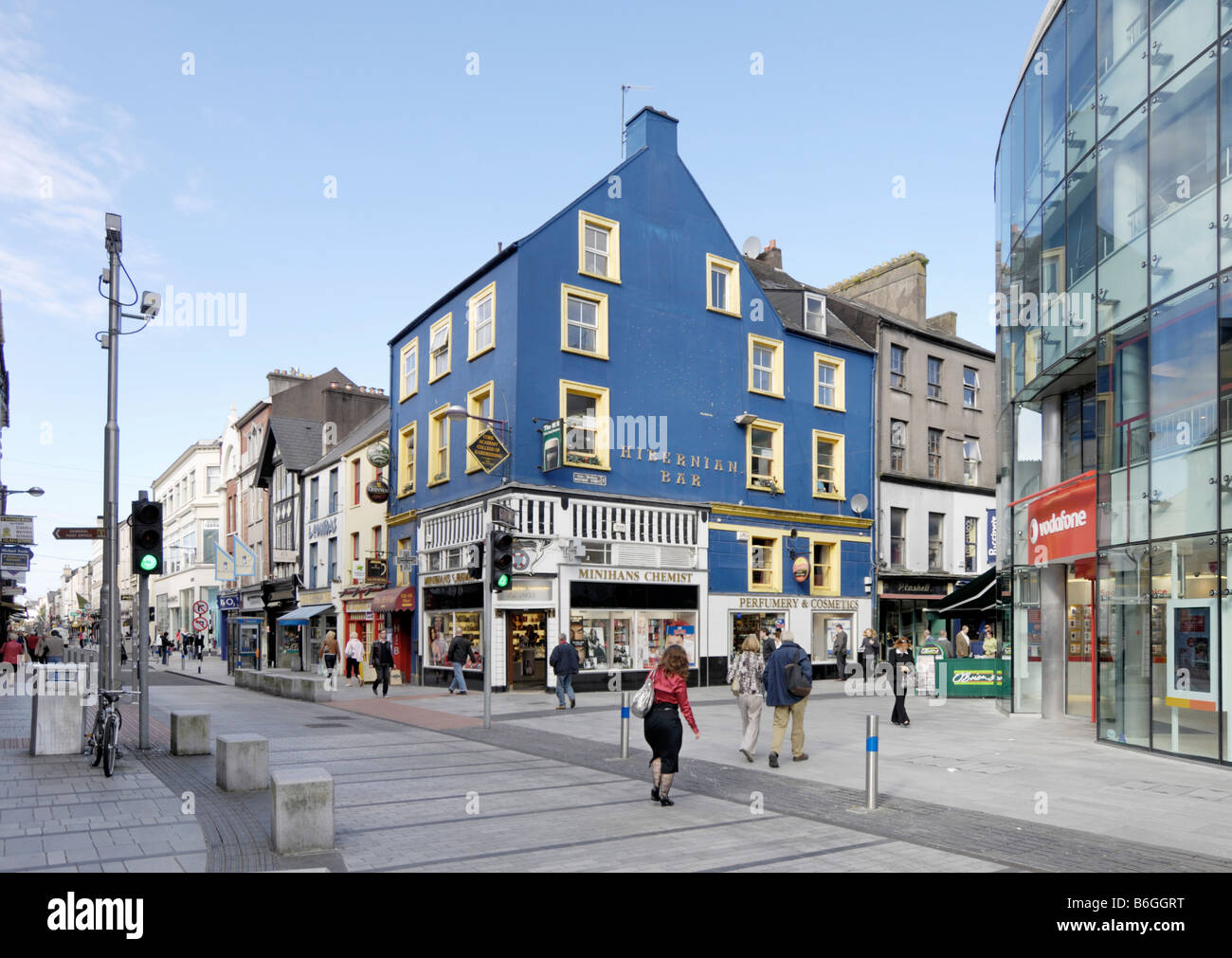 Stadtzentrum von Cork Stockfoto