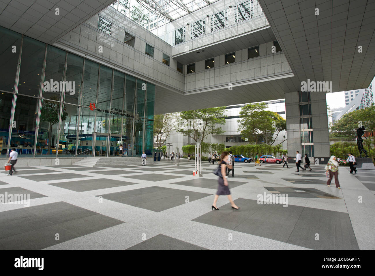 Central Business District, Singapur Stockfoto