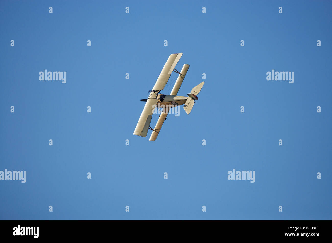 Nieuport 11-Doppeldecker Stockfoto