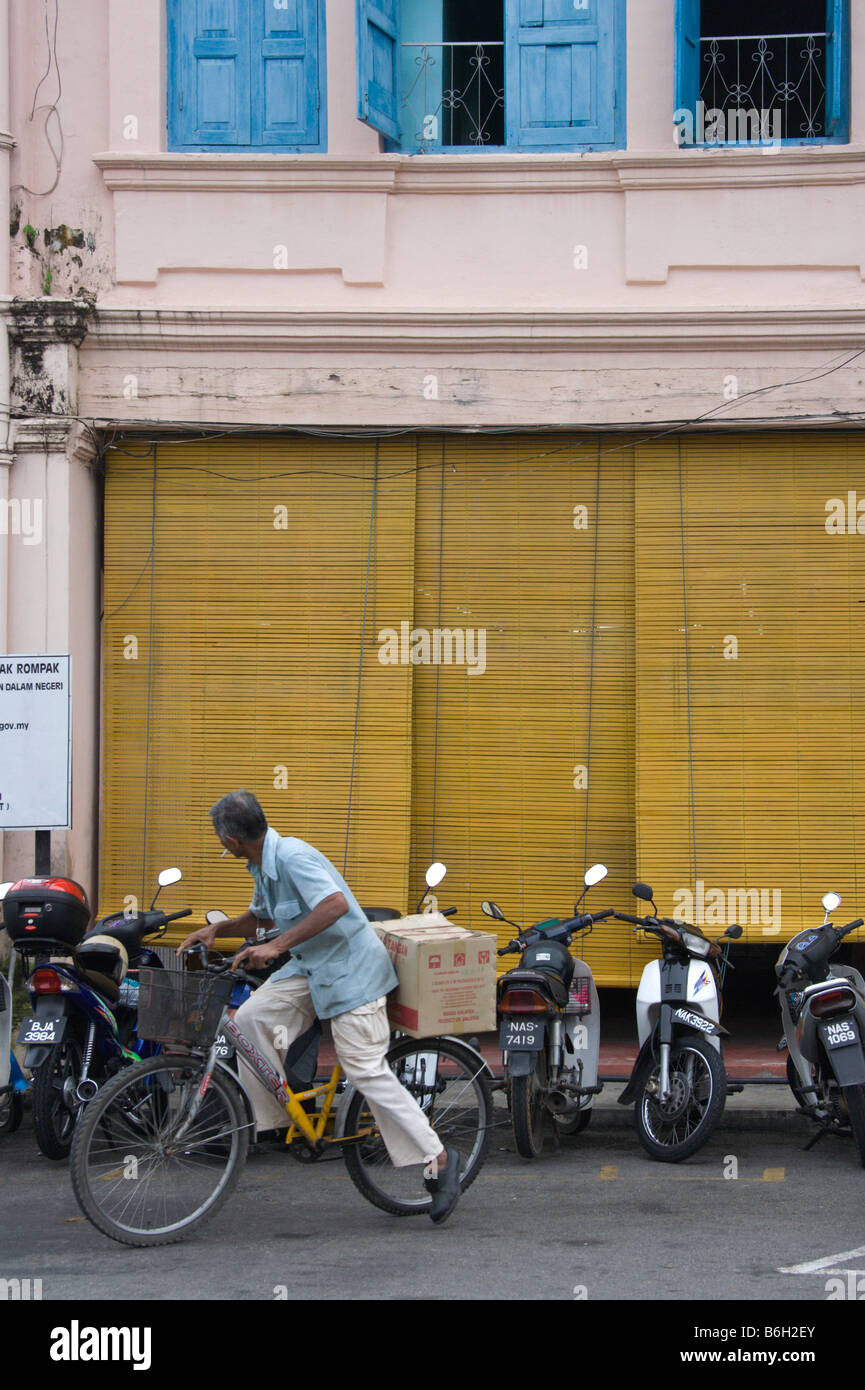 Vor dem Krieg Häuser, Seremban, Malaysia Stockfoto