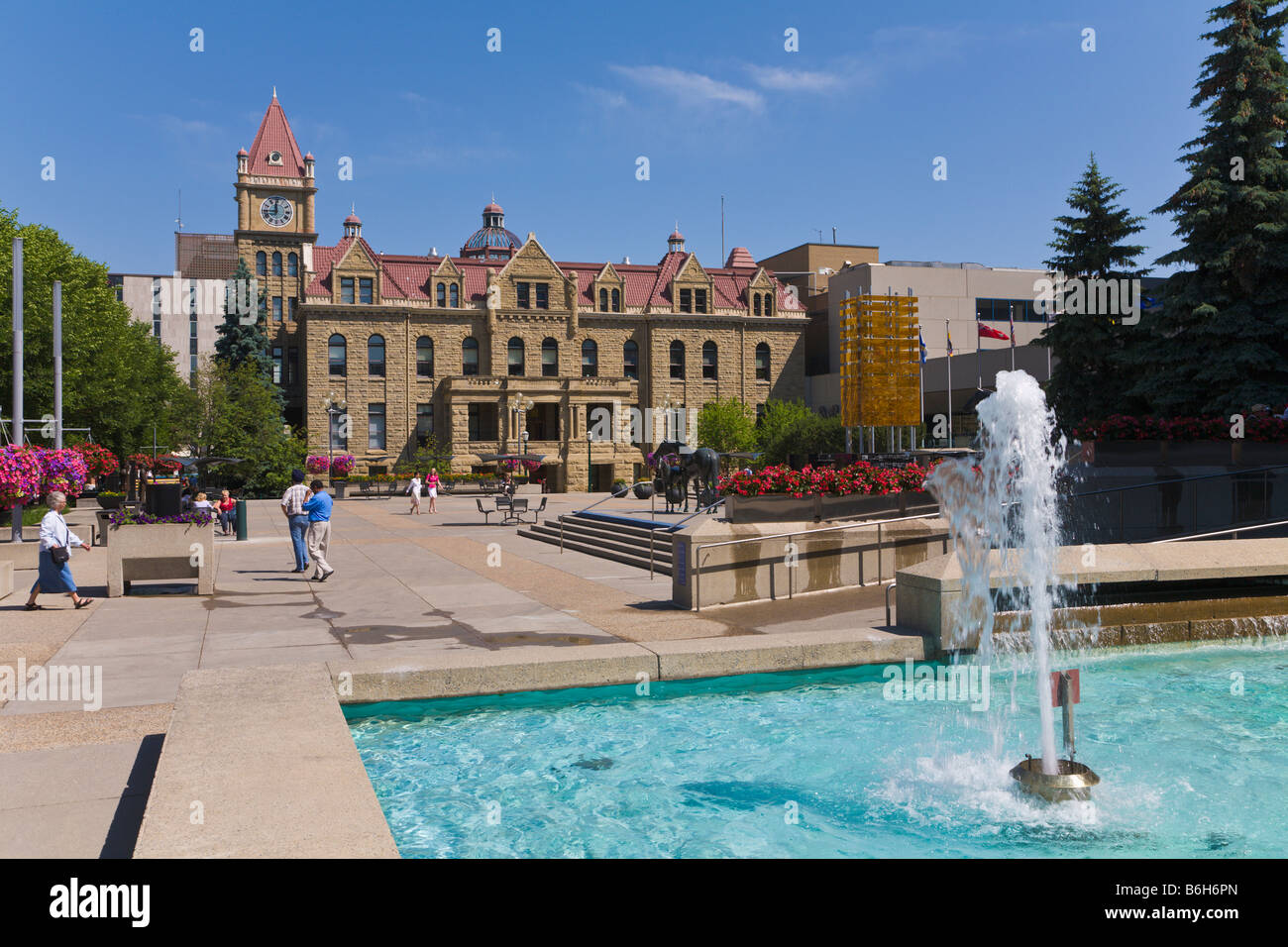 Rathaus Calgary Alberta Kanada Stockfoto