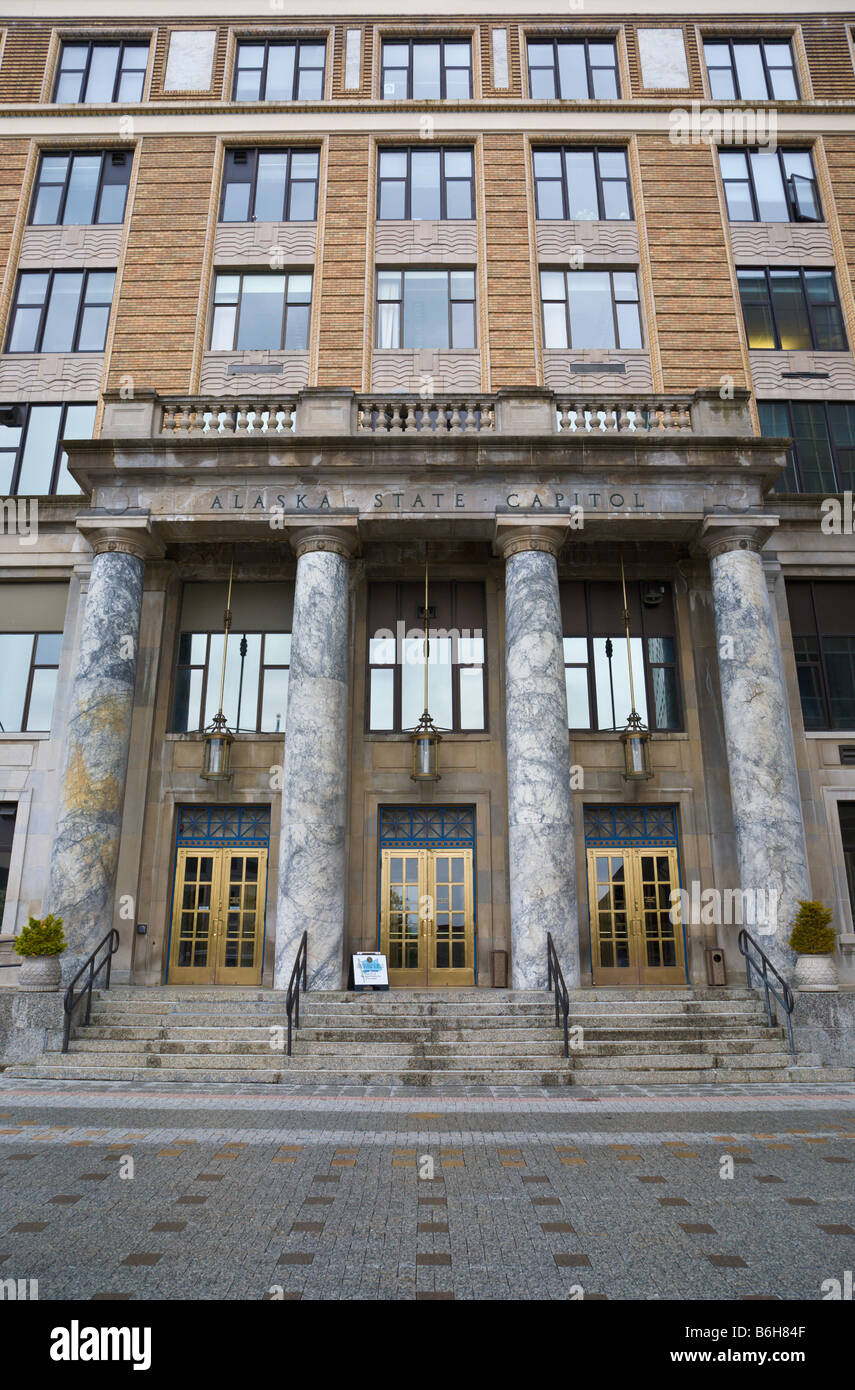 State Capitol Building Juneau Alaska USA Stockfoto
