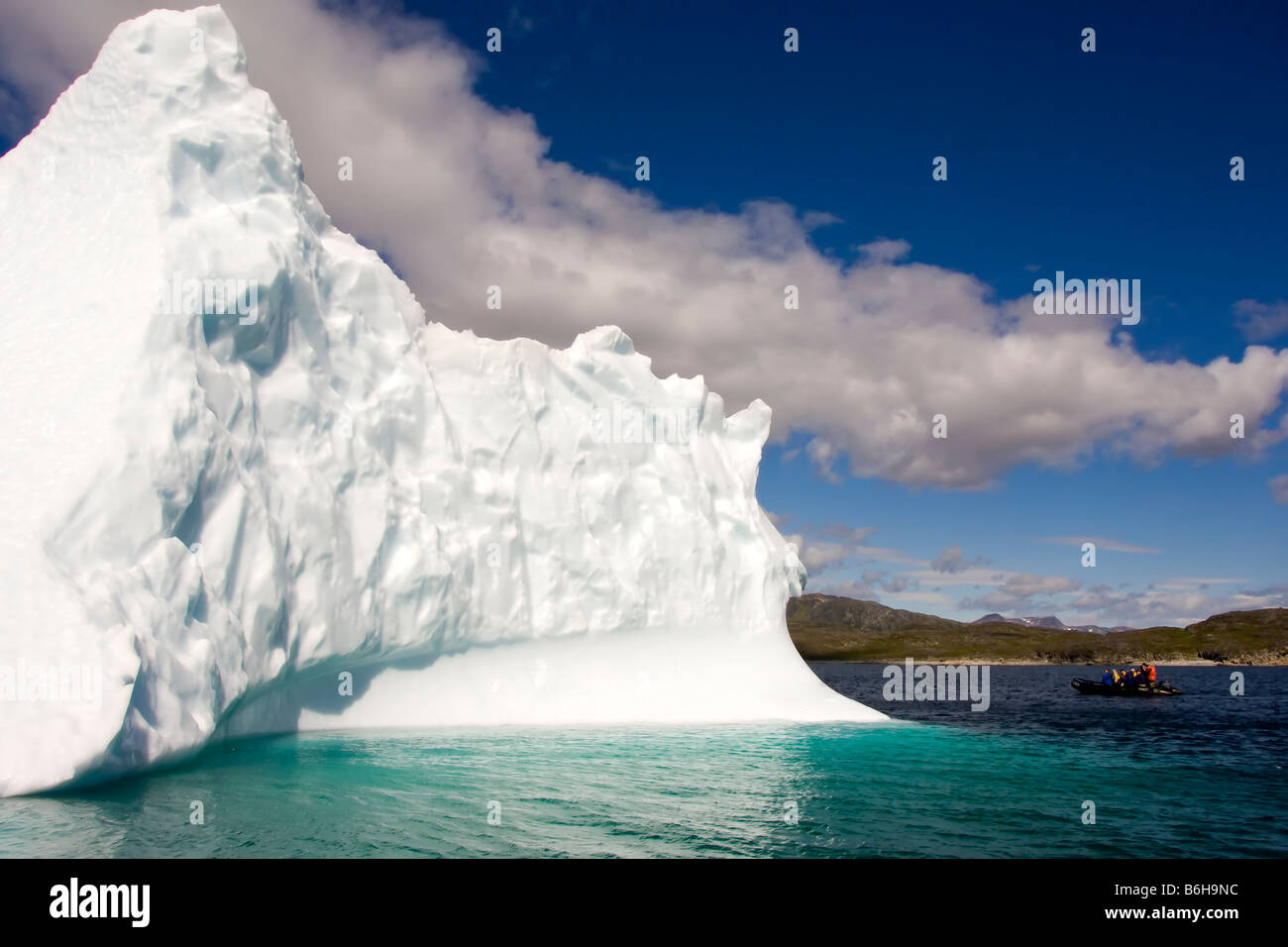 Eisberg Labradorsee Stockfoto