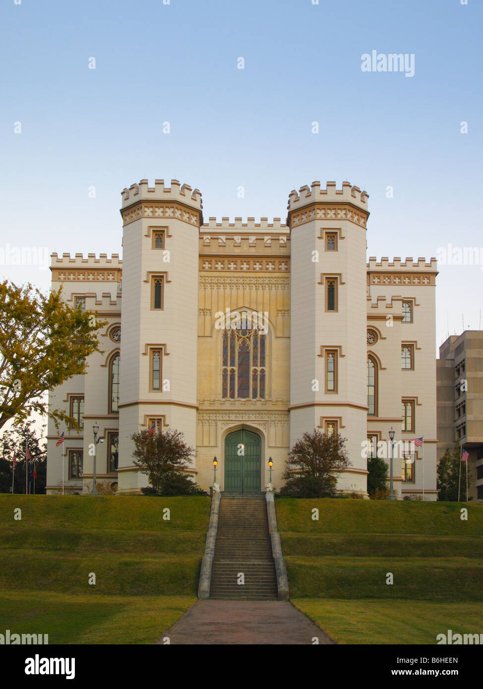 Old State Capitol Gebäude Baton Rouge LA Stockfoto