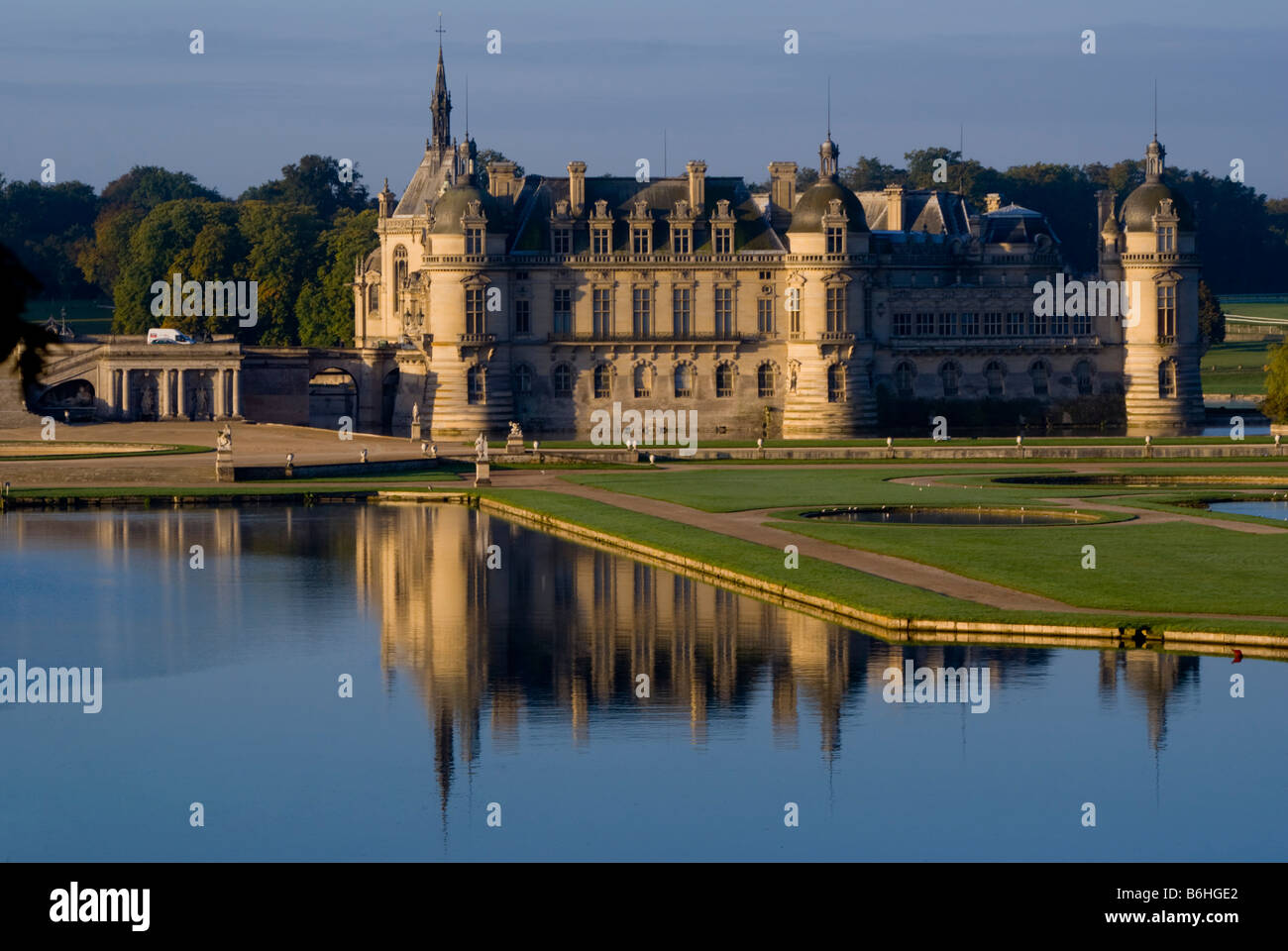 Europa Frankreich Chantilly Stockfoto