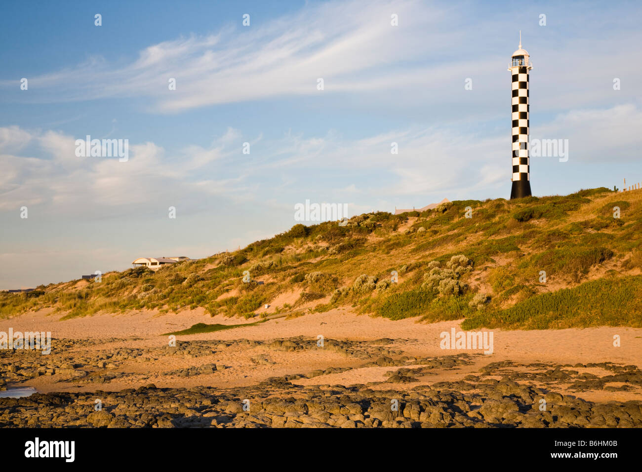 Abend am Lighthouse Beach Bunbury Western Australien WA Stockfoto
