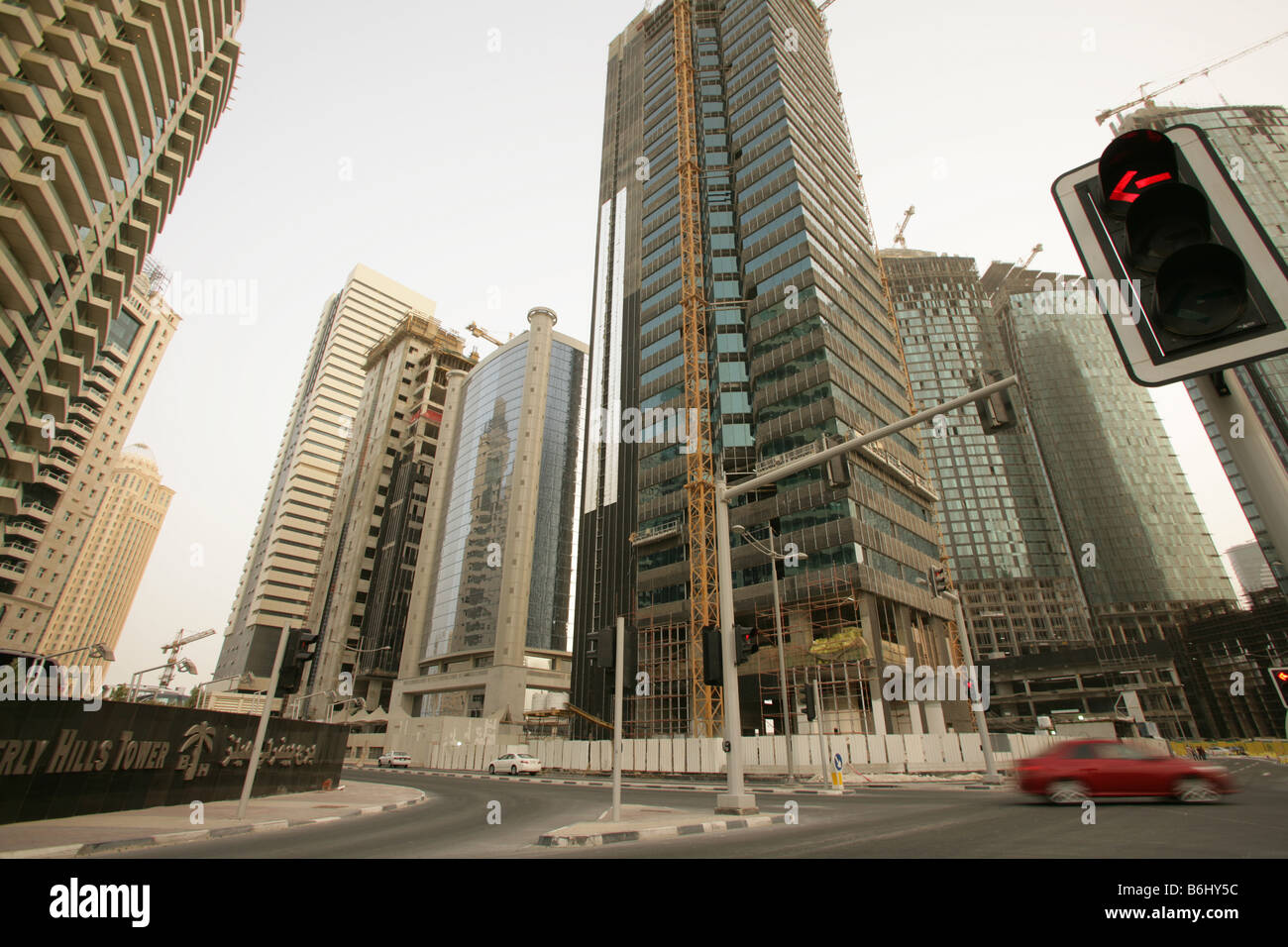 Hochhäuser in Doha, Katar. Stockfoto