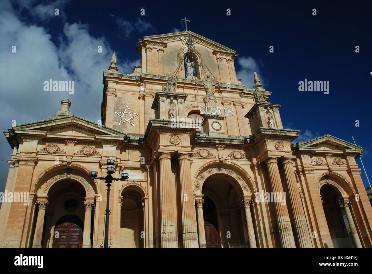 Eglise Saint-Nicolas de Bari. Kirche des Heiligen Nikolaus, Siggiewi, Malta Stockfoto