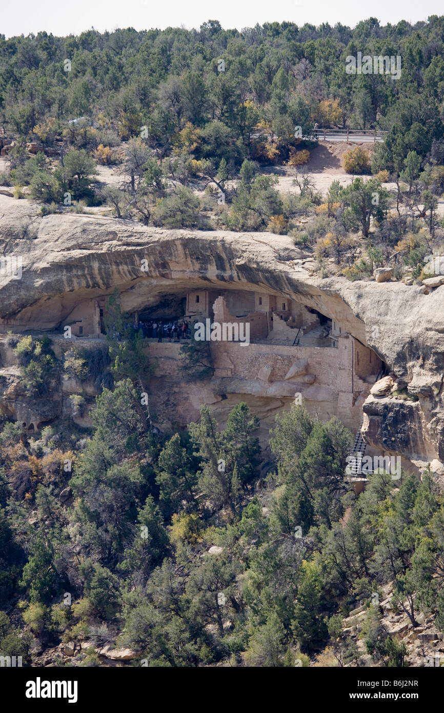 Balcony House, Mesa Verde National Park in Colorado, USA Stockfoto