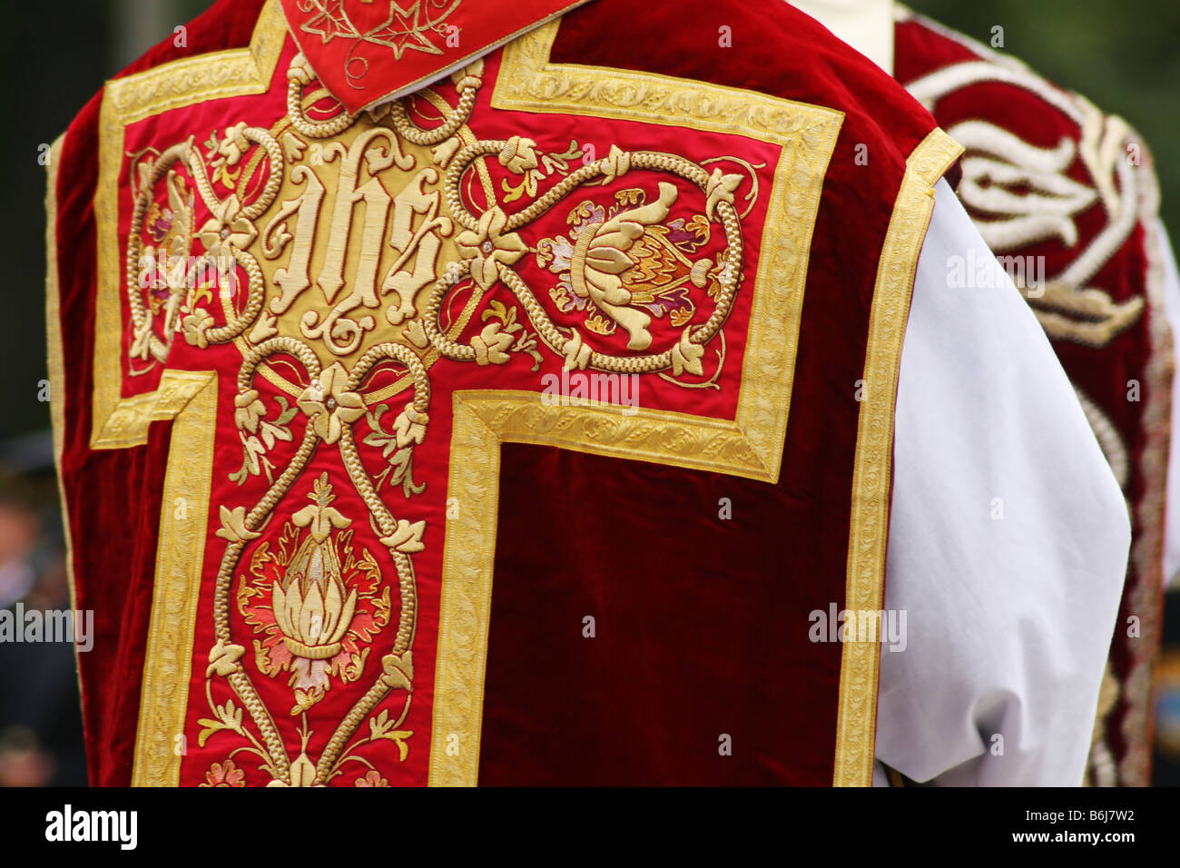 Kirchliche Kleidung Stockfoto