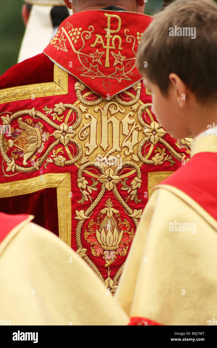 Kirchliche Kleidung Stockfoto